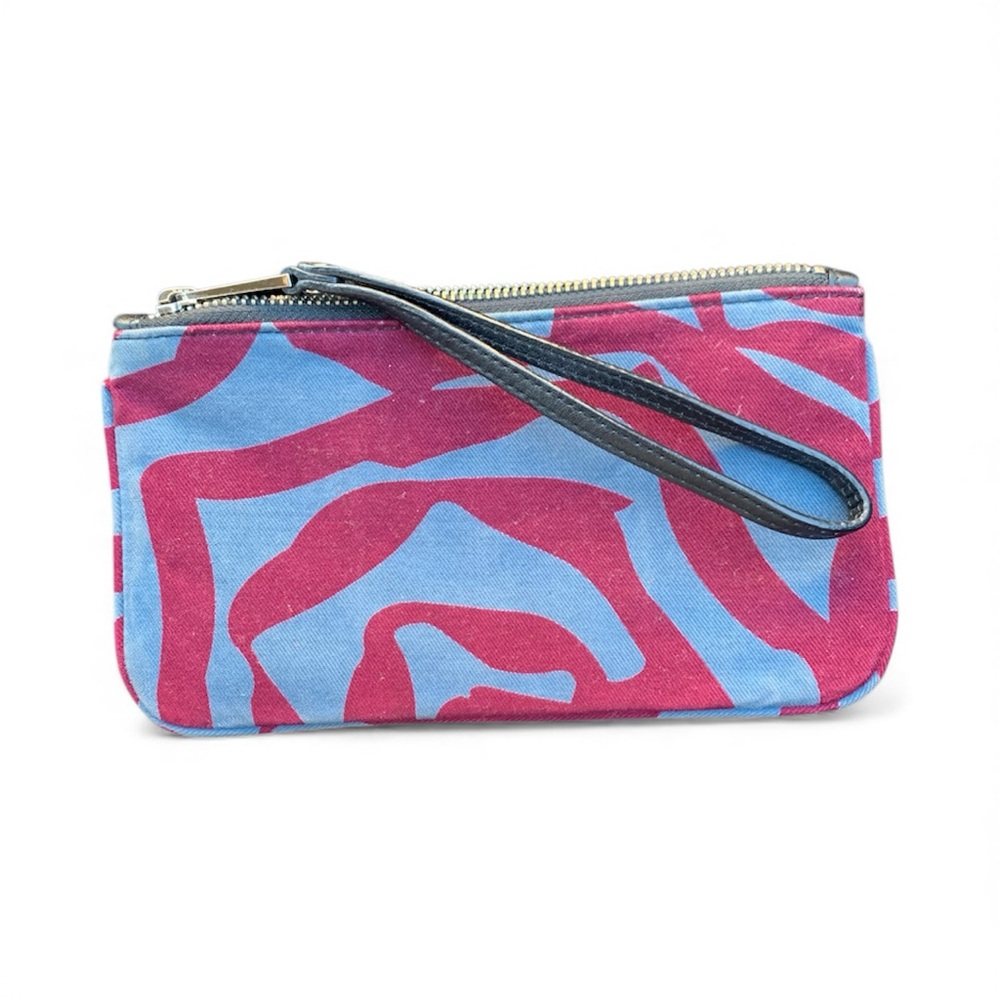 Marc By Marc Jacobs Blue and Pink Wristlet